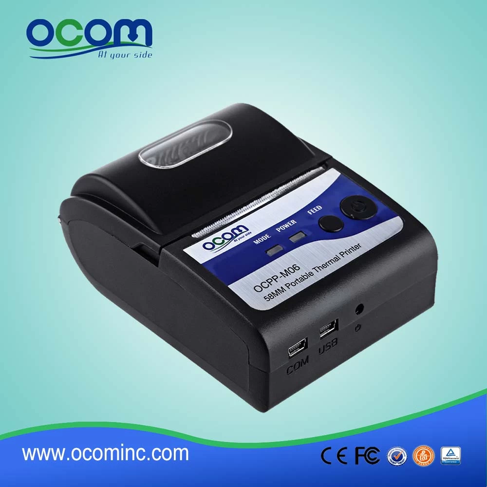 OCPP-M06 mini impresora térmica portátil con Bluetooth