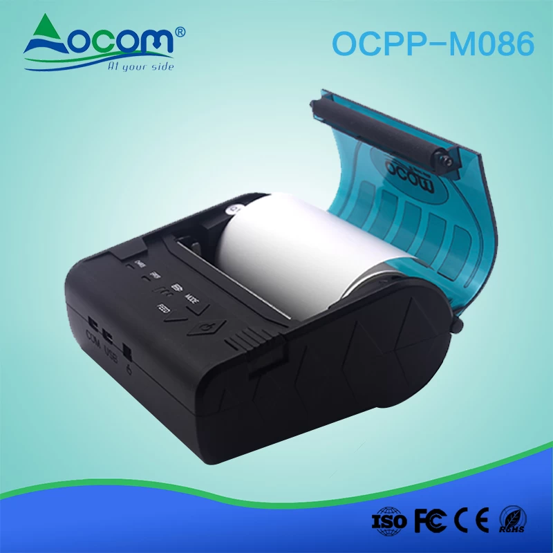OCPP -M086 Mini-imprimante de reçus thermique portable de 80 mm