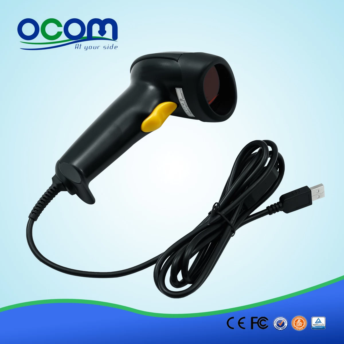 Ocbs-La04-Handheld with Auto Sense Laser Barcode Scanner