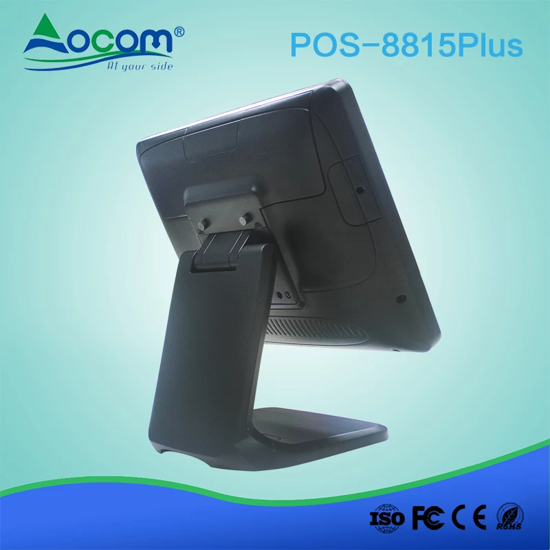 POS -8815Plus Configurazione aggiornata Dual Touch Screen Tutto in un terminale POS