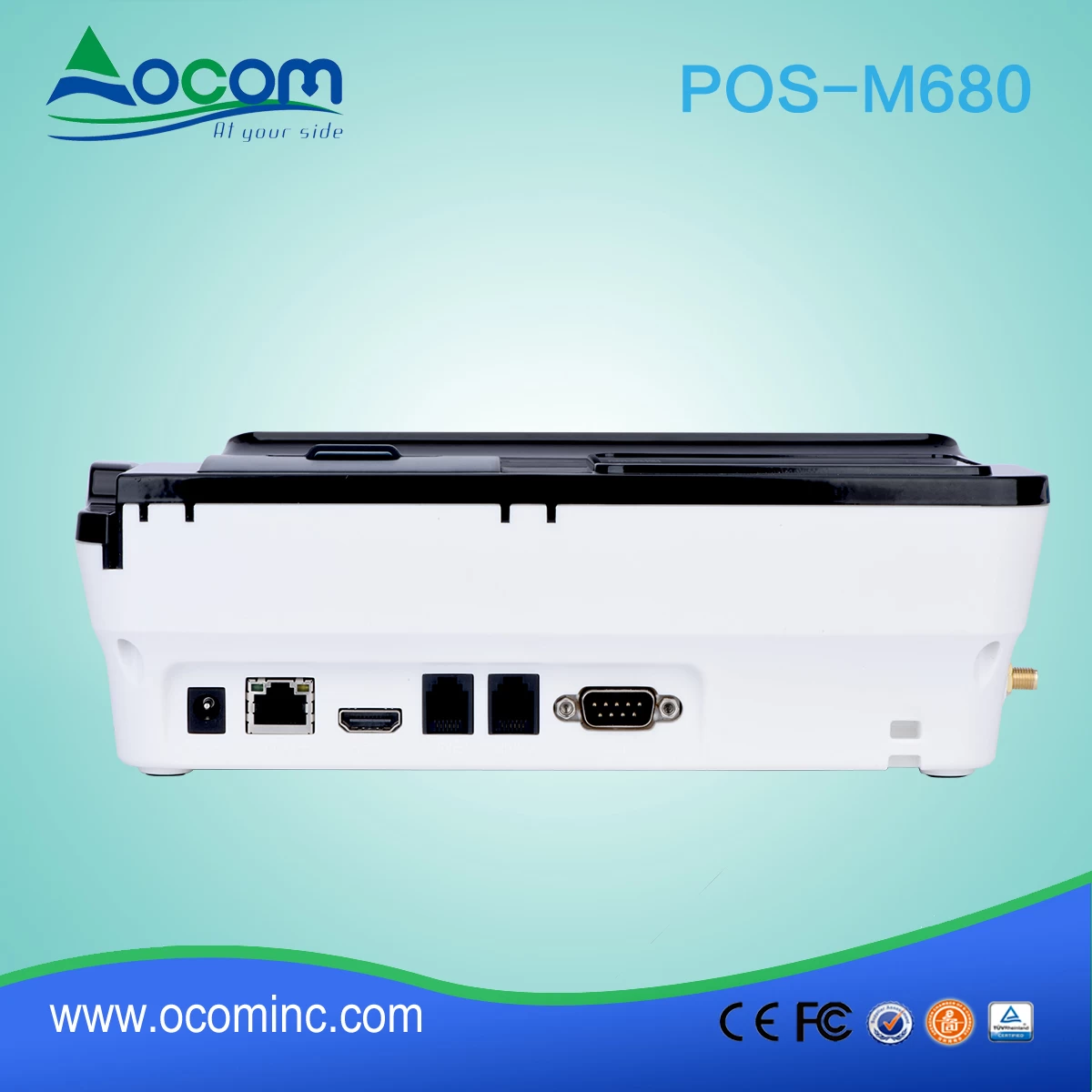 POS-M680 POS con lettore di smart card e lettore di impronte digitali