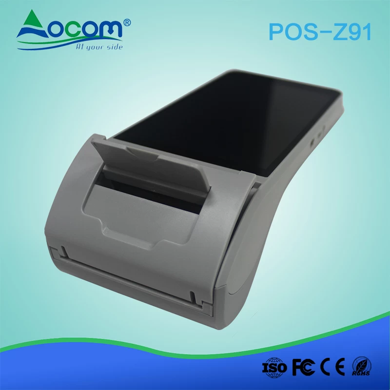 POS Manufacturer Z91 Handheld POS Printer Mobile Android POS Terminal