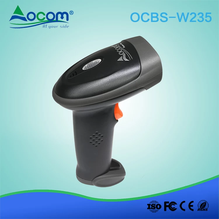 kollidere krydstogt Medicinsk malpractice POS System Wireless QR Code Reader Bluetooth 2D Handheld Barcode Scanner