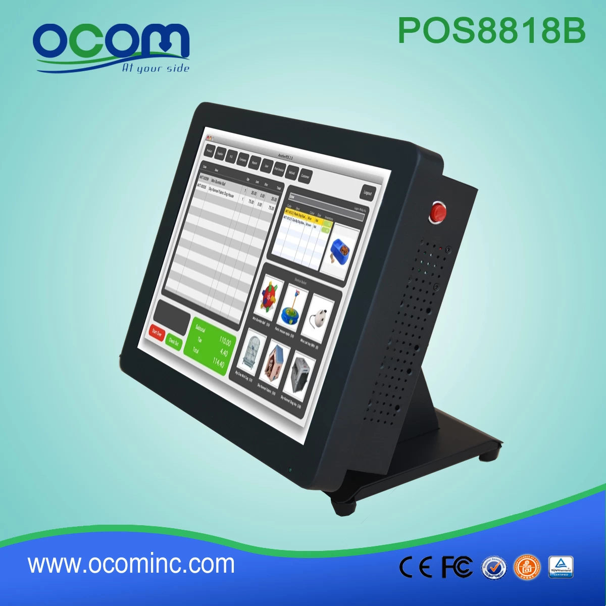 17 Inch All-In-One Touch Screen Restaurant POS Machine(POS-8818B)
