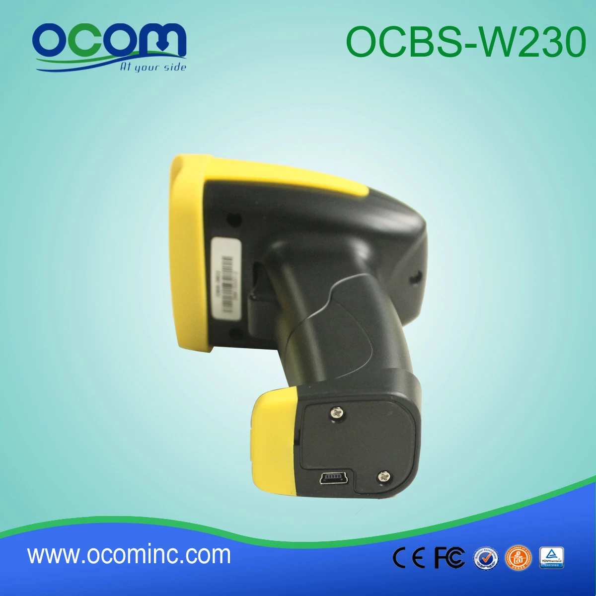 Plug and Play Wireless Bar code Reader for 2D and 1D Barcodes