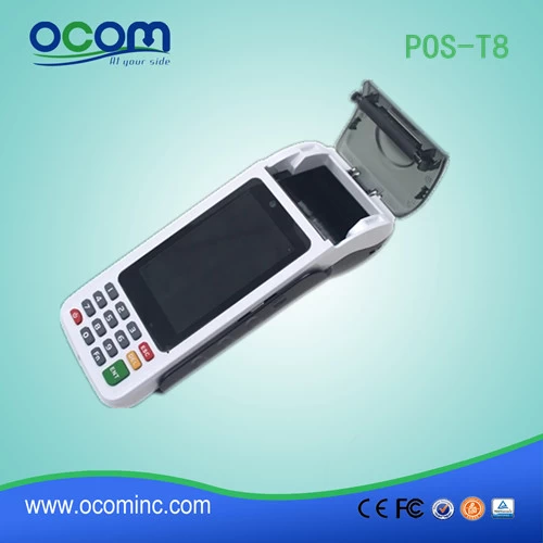 Portable Android 4.4 Mobile Pos Terminal (POS-T8)