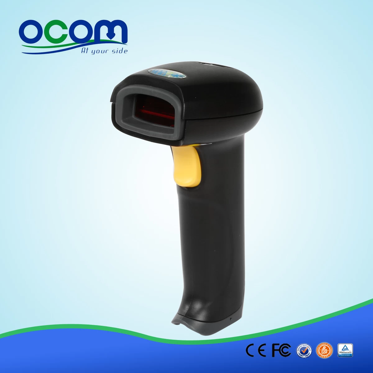 Rugged Auto Sense Laser Barcode Scanner With Stand