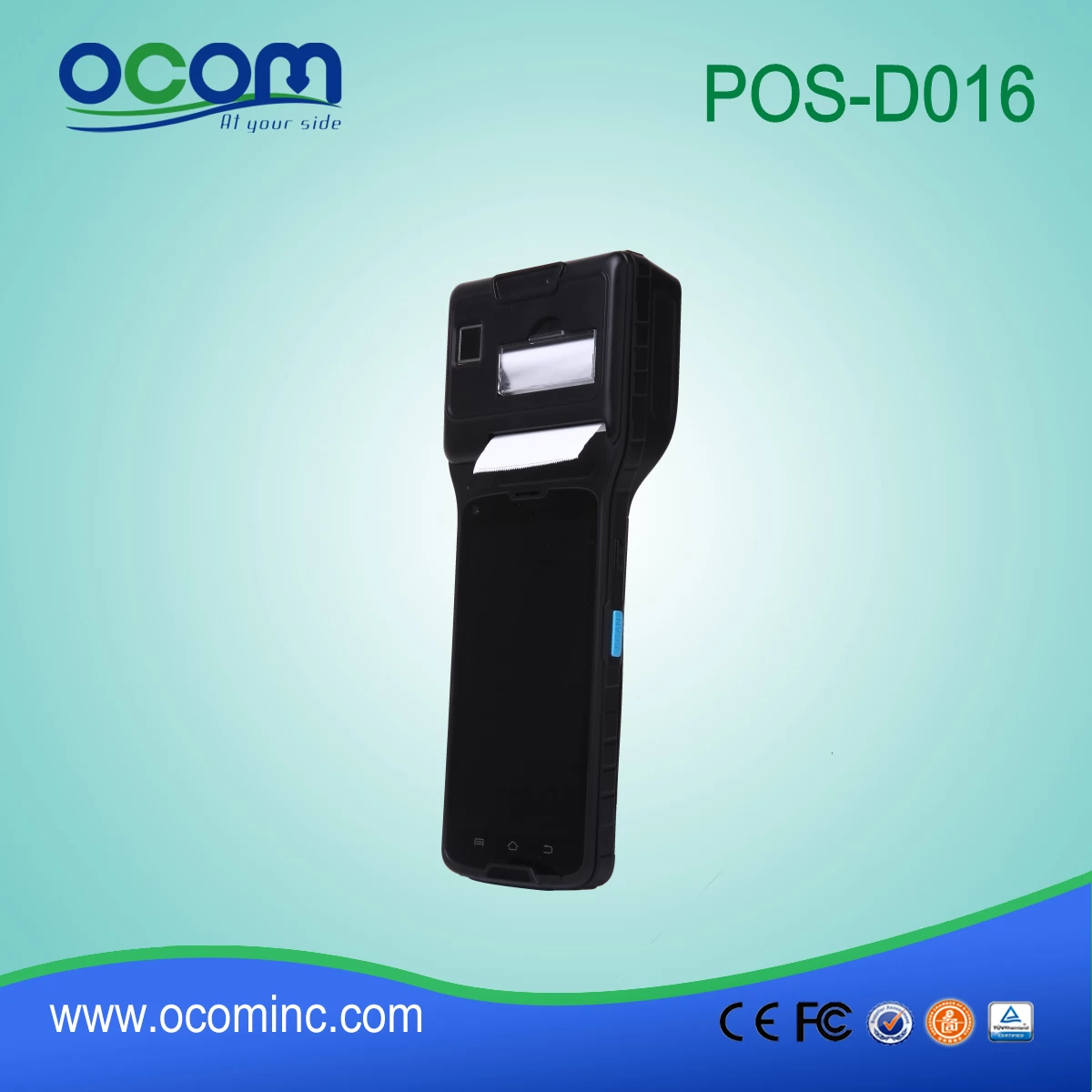 (OCBS-D016) Smart Handheld Android Terminal With Thermal Printer