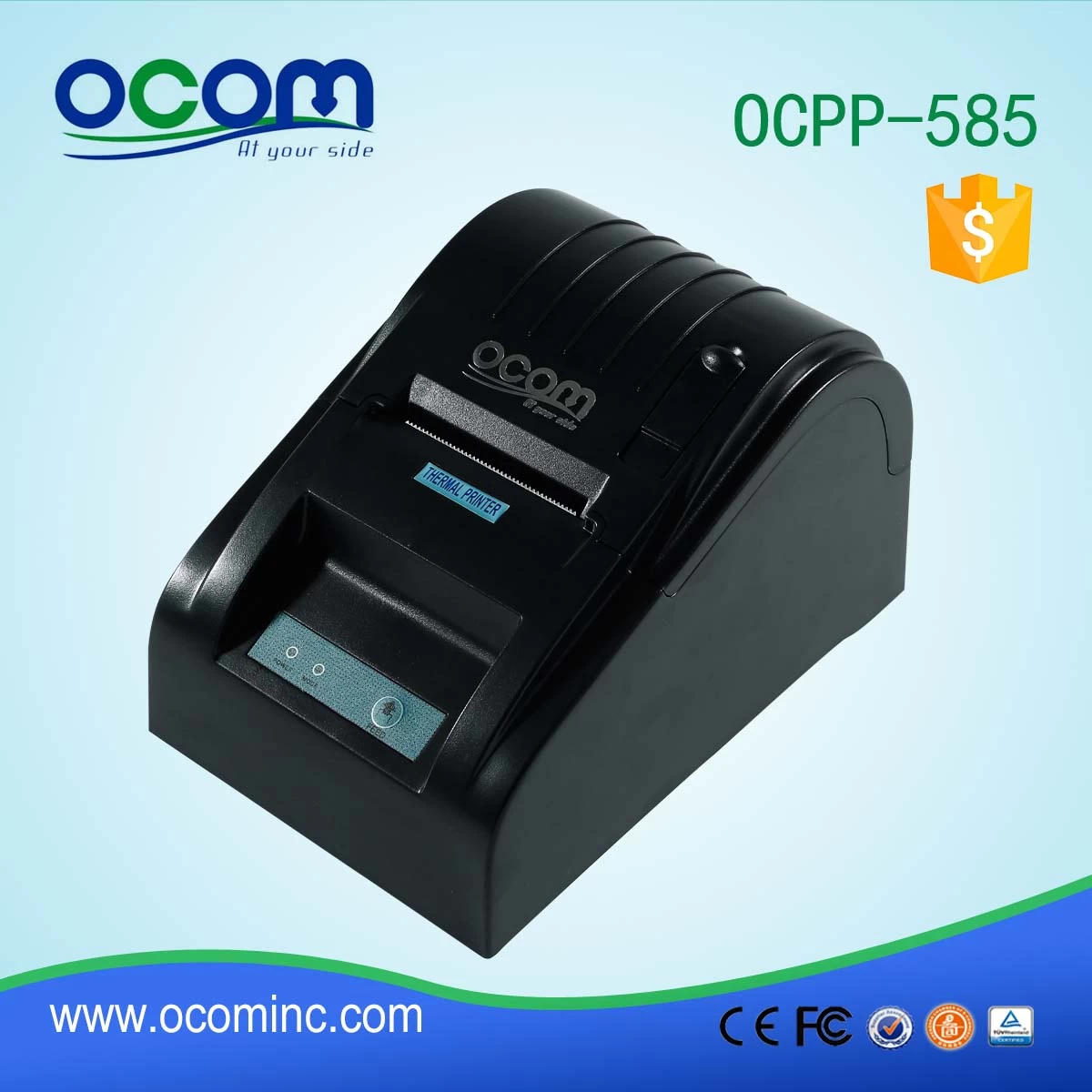 Smartphone pos bluetooth printer OCPP-585