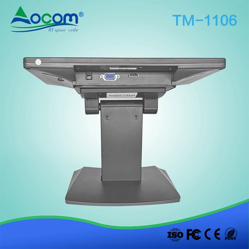 TM-1106 11,6-Zoll-VGA-OEM-Ultra-Wide-wasserdichter, billiger pos-Touchscreen-Monitor