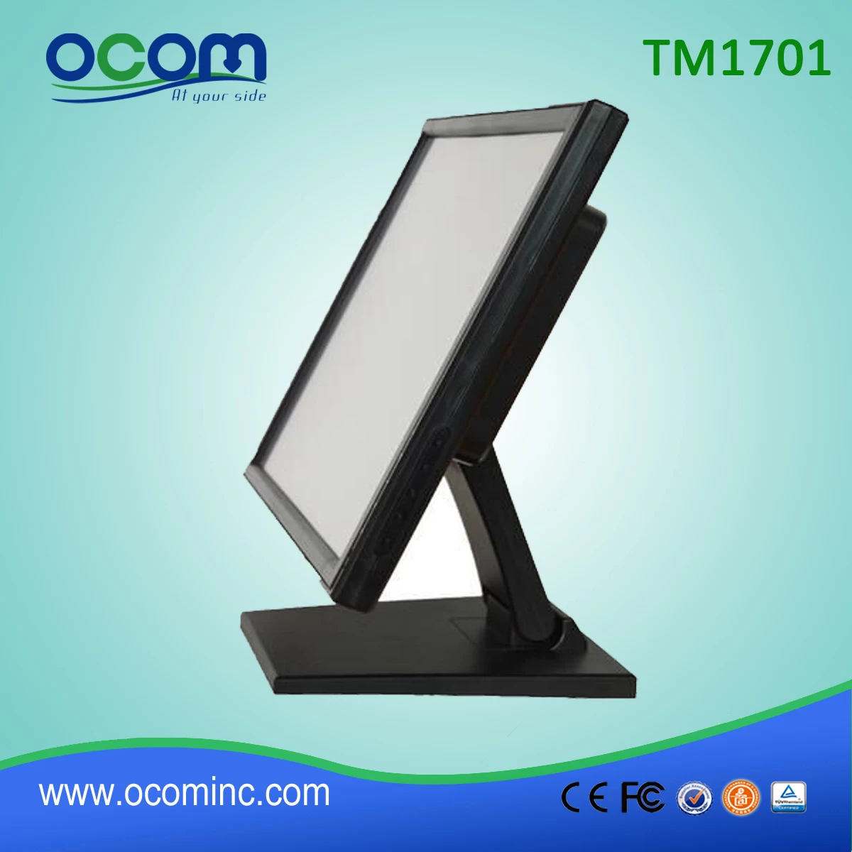TM1701 17 Inch 5wire resistive LCD Display Monitor for POS System