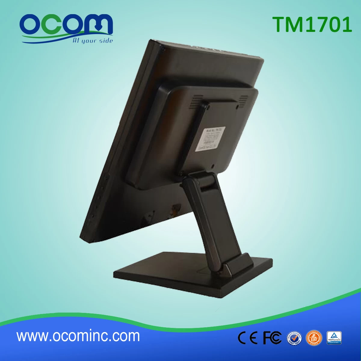 TM1701 17 Inch 5wire resistive LCD Display Monitor for POS System