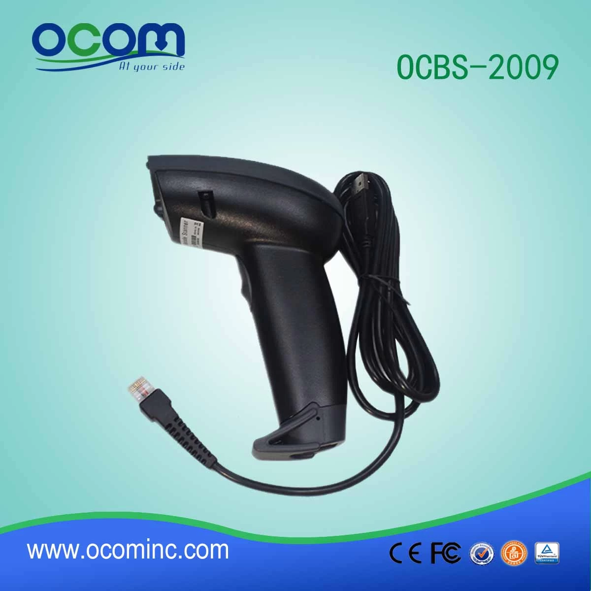 USB interface support 2D handheld barcode scanner