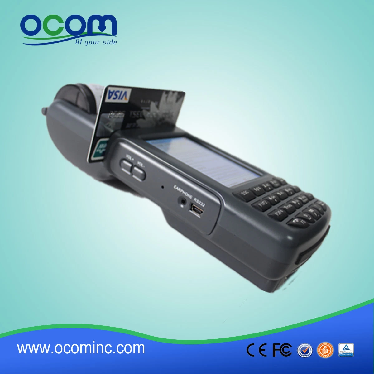 Win CE 6.0 Based Handheld Mobile POS Terminal(POS-D018)