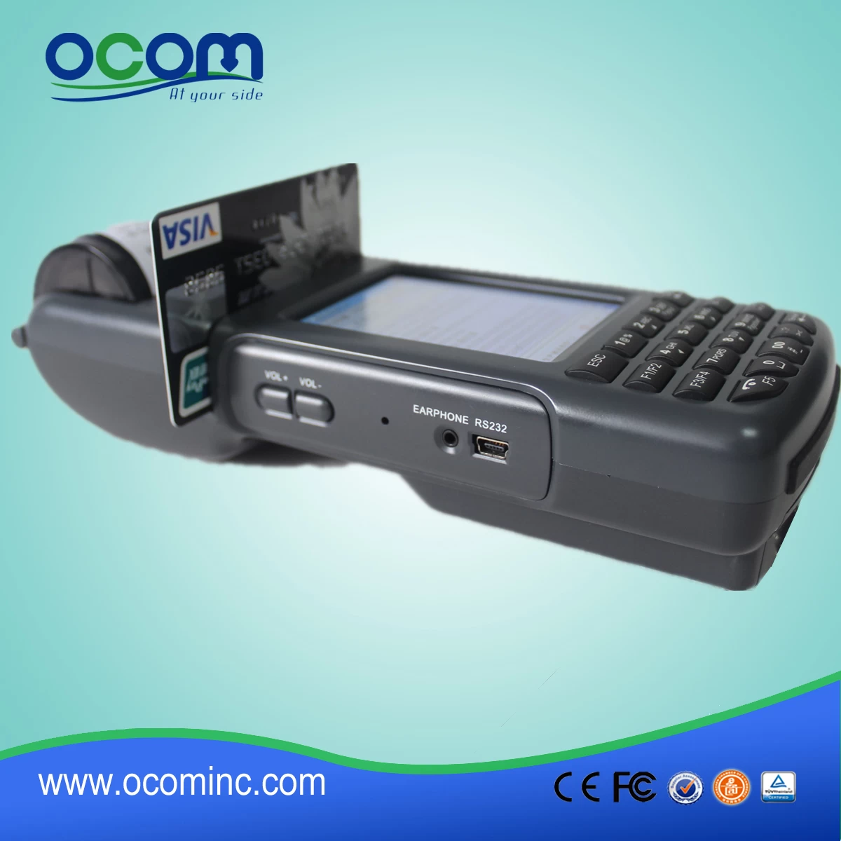 Win CE 6.0 Based Handheld Mobile POS Terminal(POS-D018)