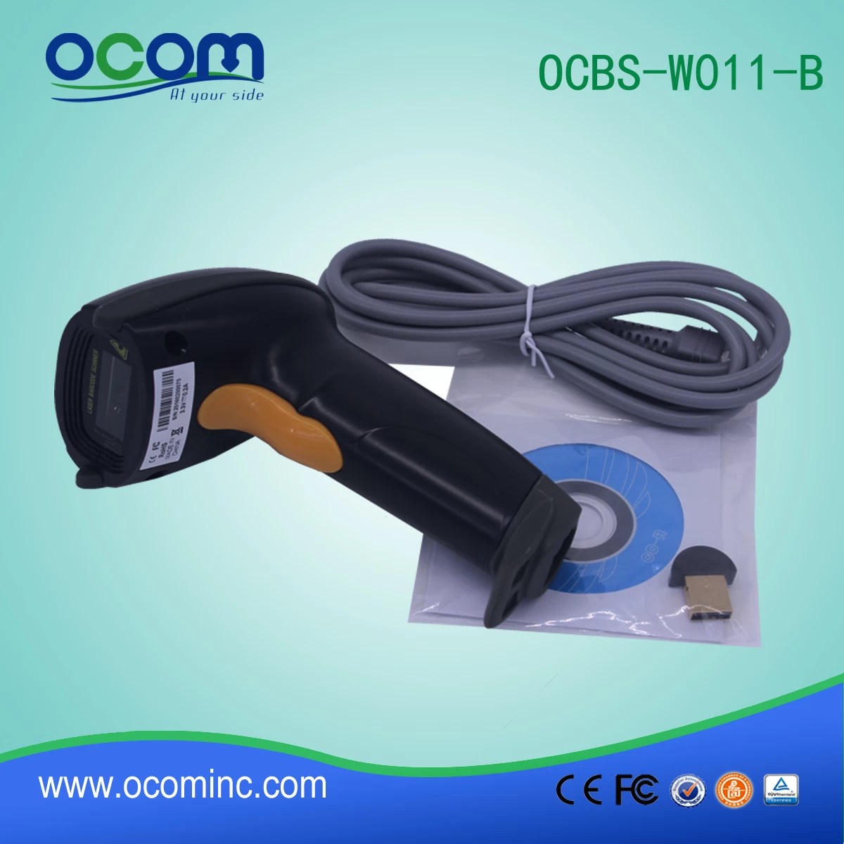 cheap handheld portable wireless barcode scanner bluetooth (OCBS-W011)
