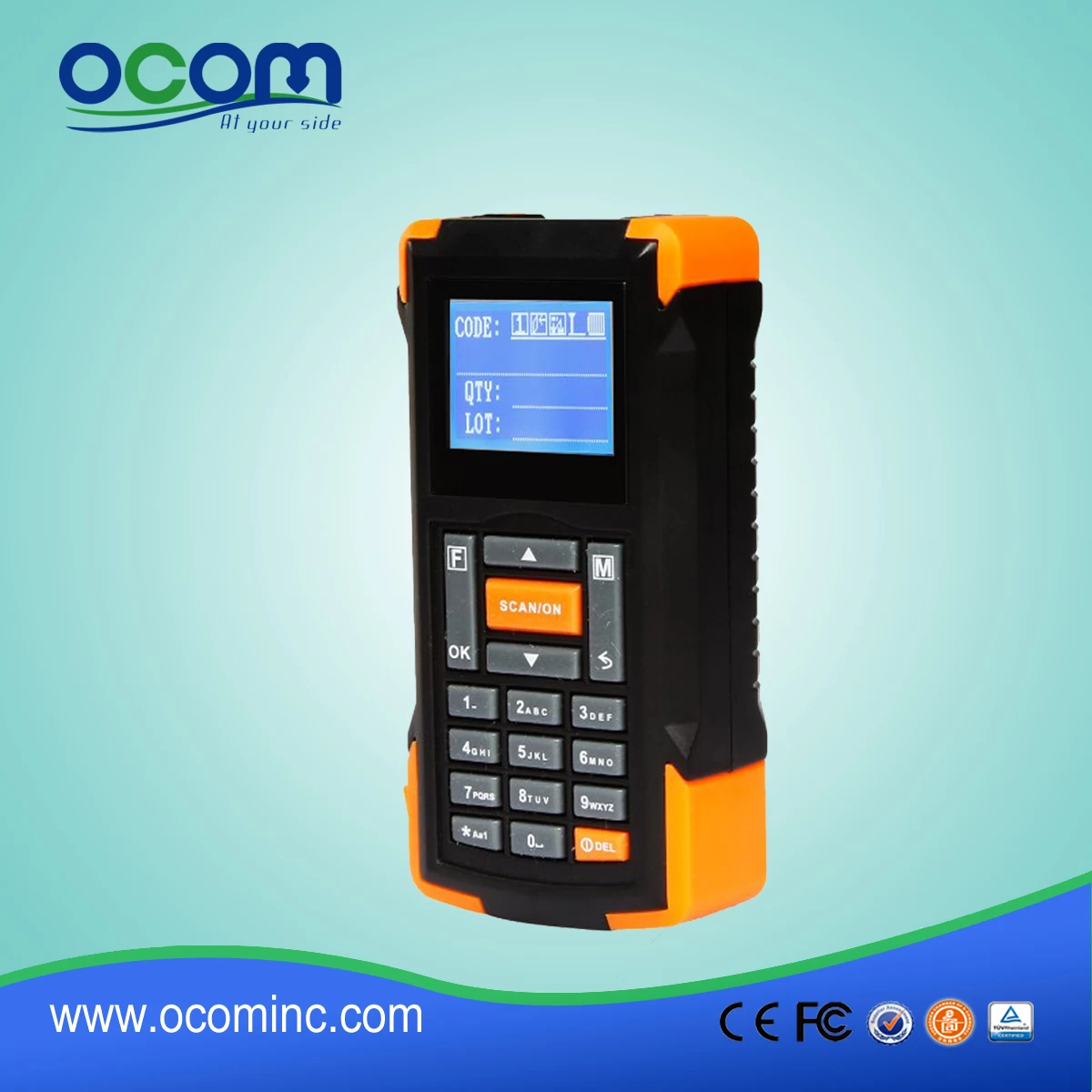 mini wireless barcode scanner OCBS-D005