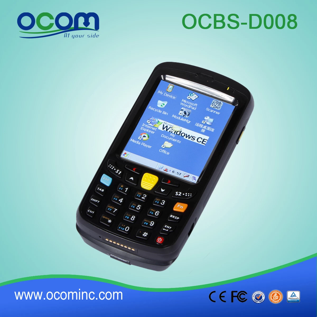 Portable wireless data collection PDA Windows CE (OCBS-D008)