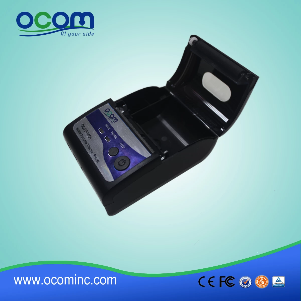 qr code printer mini portable printer factory (OCPP-M06)