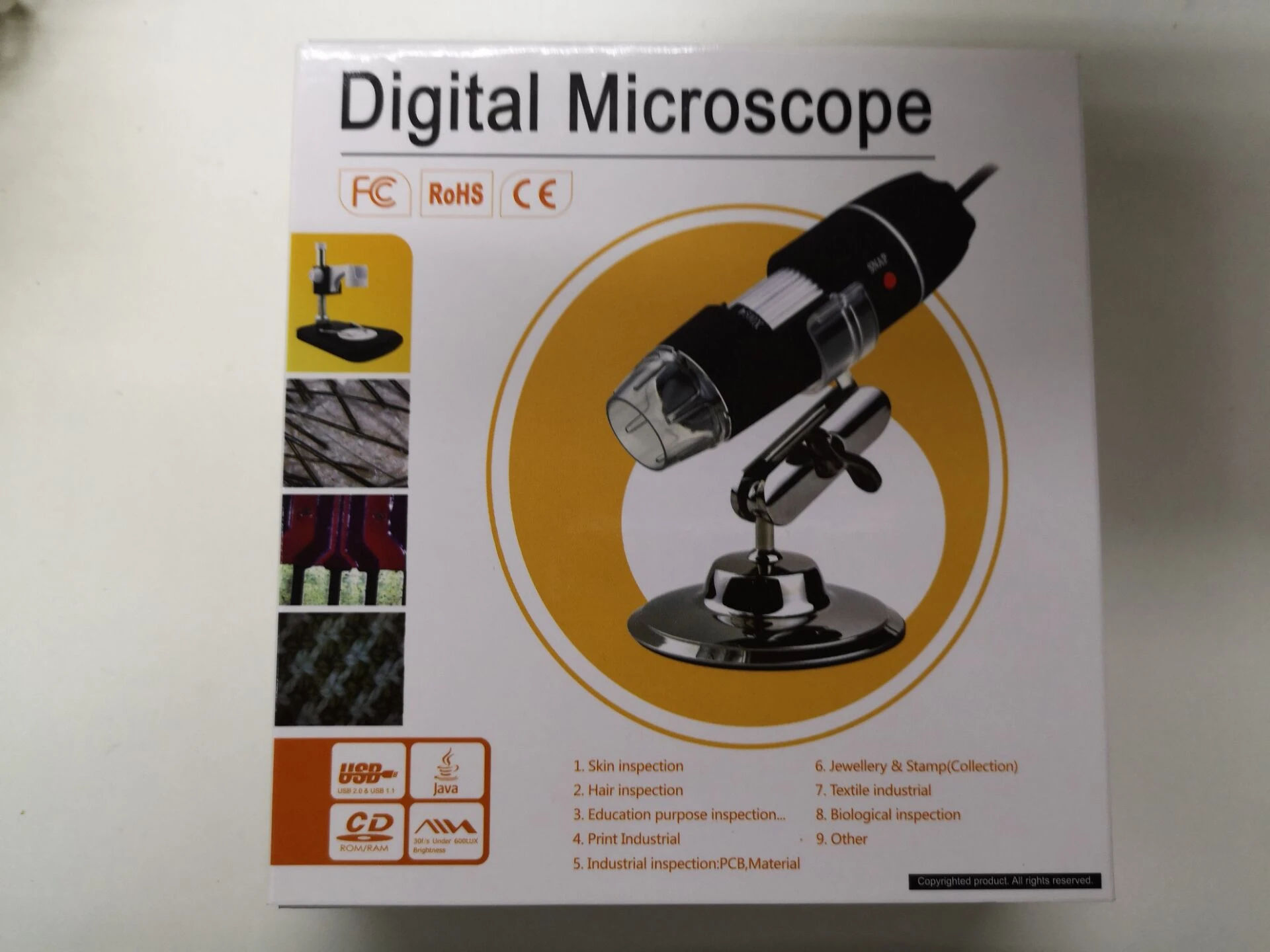 DMU-U500x Digitale USB microscoop, microscoop camera
