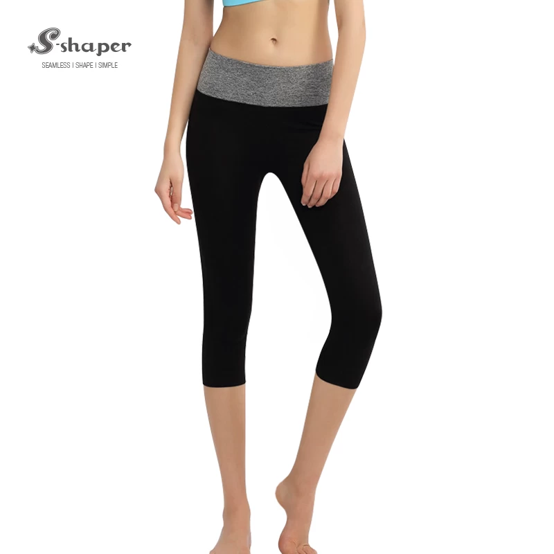 Adult Slim Fit Yoga Crop Pants Factory