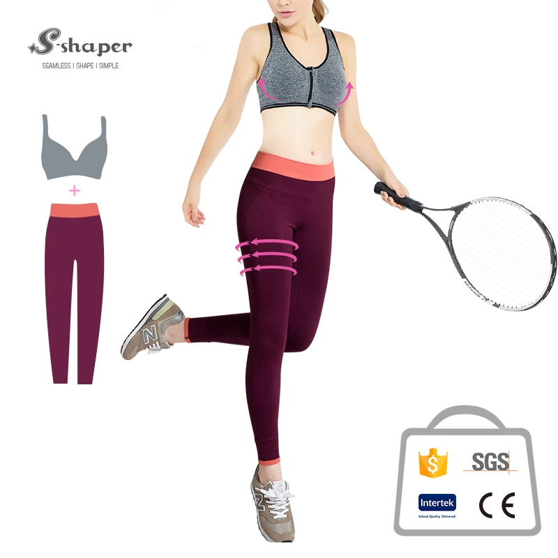 Breathable Zipper Yoga Bra Set Supplier