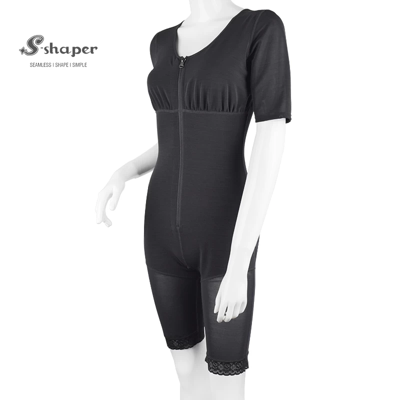 Compression Bodysuit With Sleeves Bra  factory