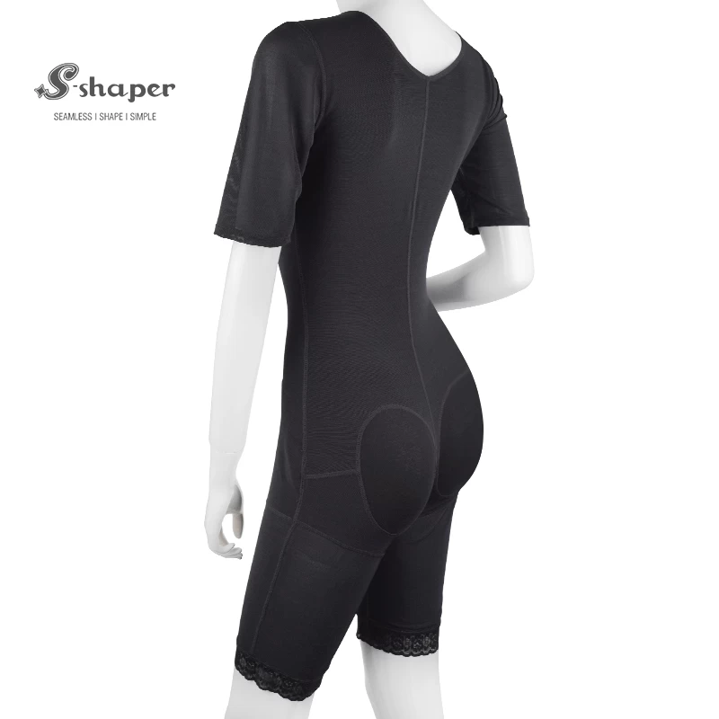 Compression Bodysuit With Sleeves Bra  factory