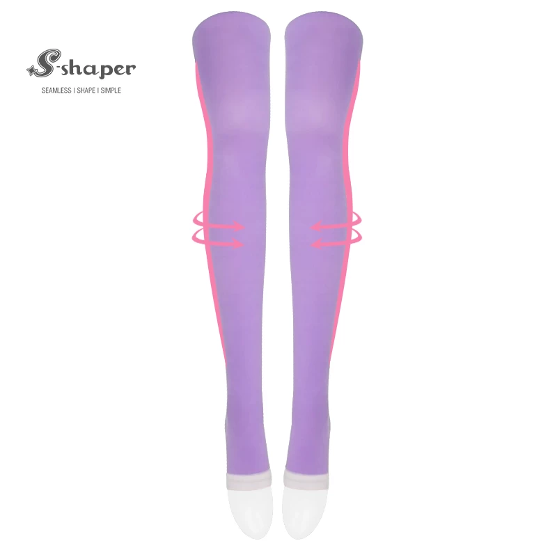 Elastic compression socks without fingers