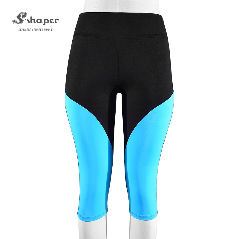 Fashionable sports Capri yoga cropped pants manufacturer