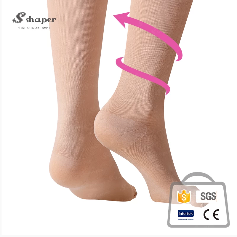 Free Cut Seamless Opaque Socks Supplier