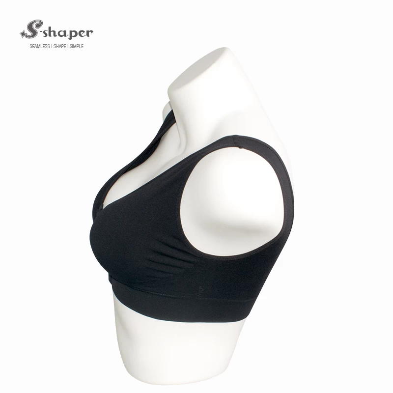 Front Close Skin Color Sports Bra On Sales