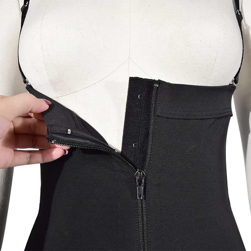 High Compression Bodysuit with zip Supplier