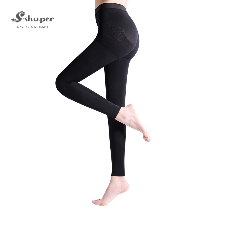 Leg Shaping Compression Footless Stockings Factory
