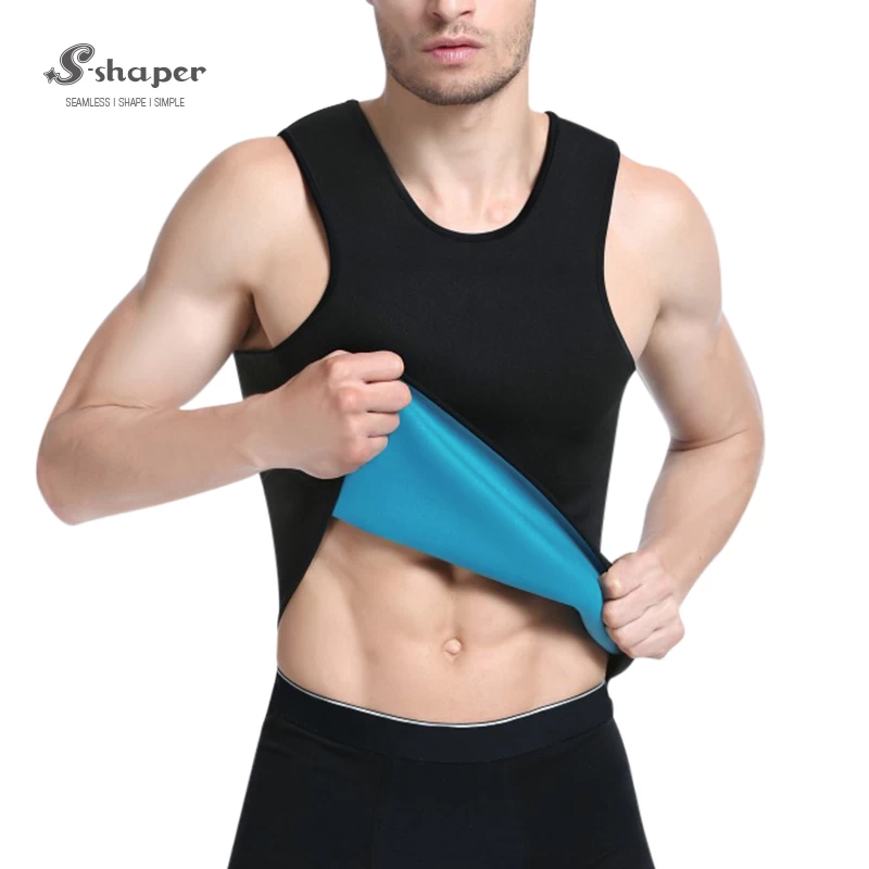 Men's Body Shaper Sweat Workout Tank Top Manufacturer