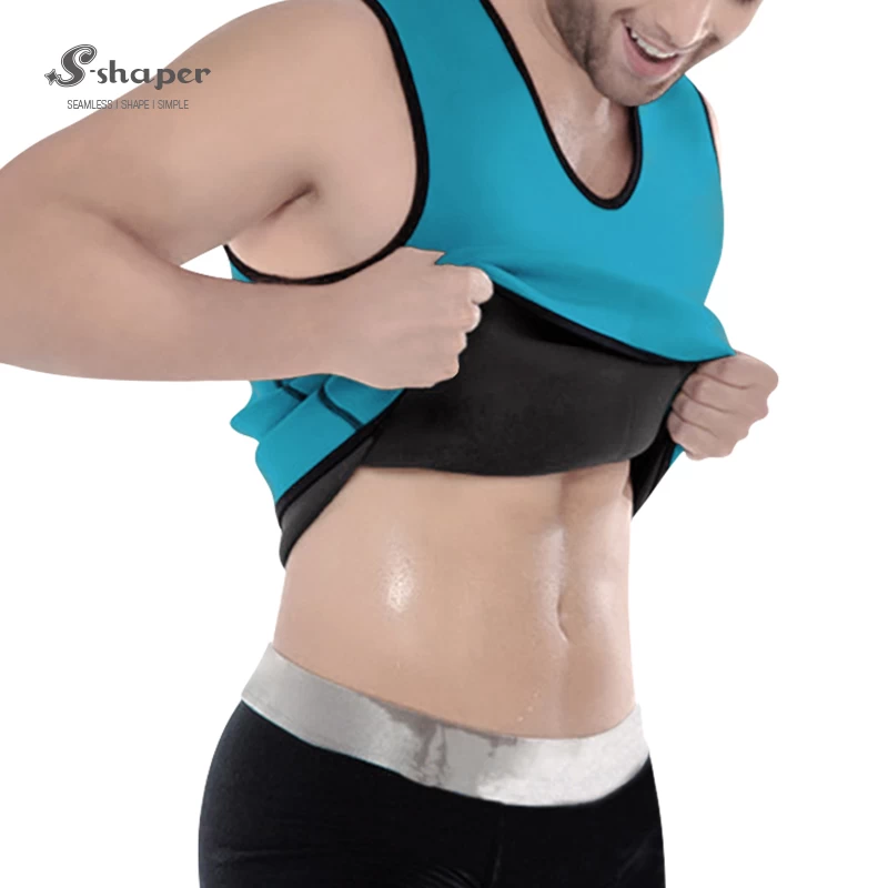 Men's Body Shaper Sweat Workout Tank Top Wholesales