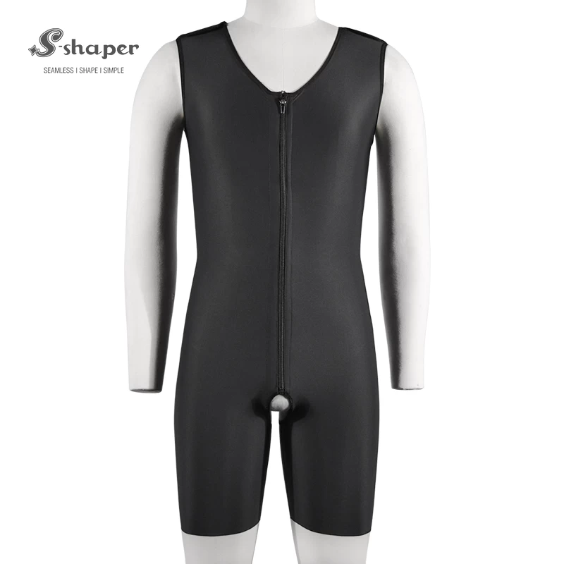 Men's Bodysuit with Zipper Supplier