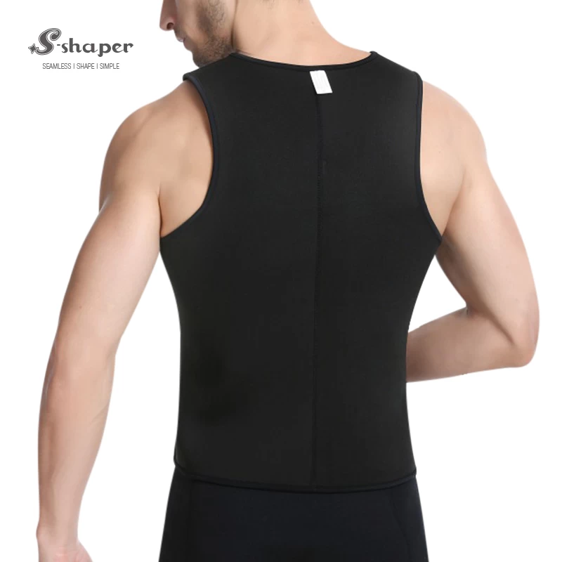 Men's Ultra Sweat Enhancing Thermal Vest With Zipper On Sales