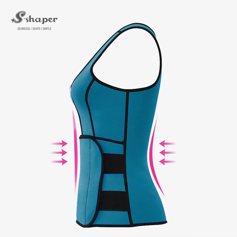 Neoprene Waist Trainer Body Shaper Sauna Vest Manufacturer