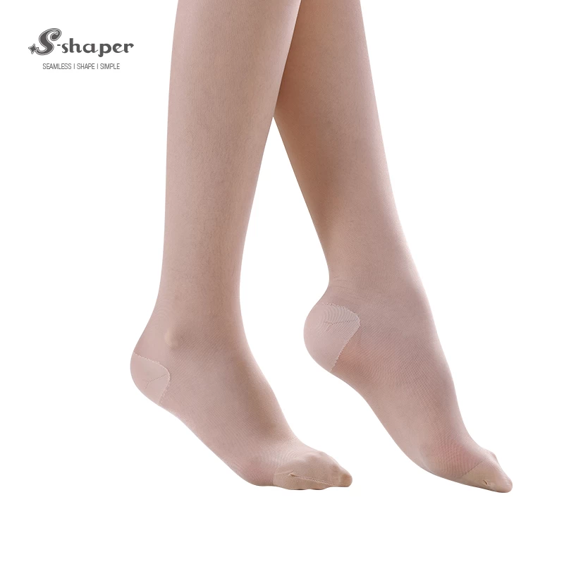 Nylon Reinforced Heel Toe Pantyhose Factory