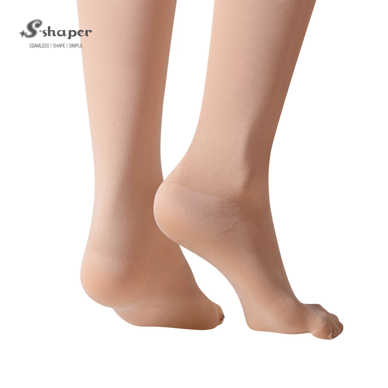 Opaque Compression Tights Withfoot Factory
