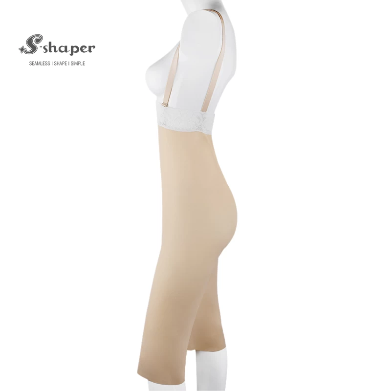 Open crotch design Lace Full Body Shaper Factory