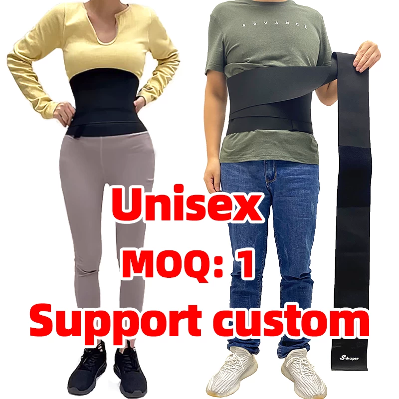 Polyester Bandage Waist Wrap Lose Weight Compression  Shaper Supplier