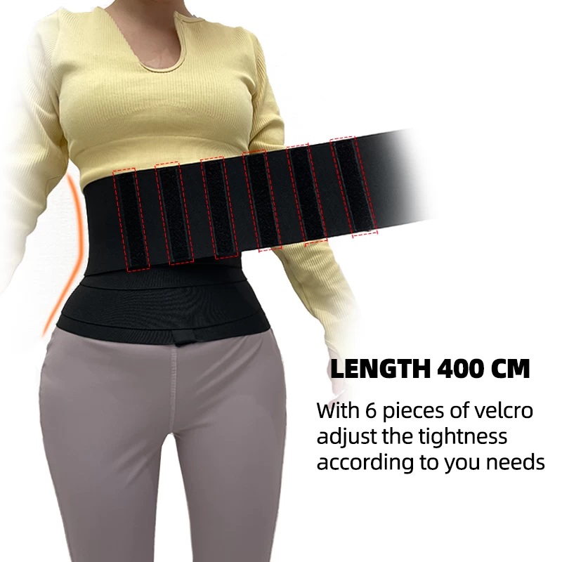 Polyester Bandage Waist Wrap Lose Weight Compression  Shaper Supplier