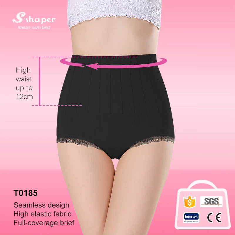 Seamless breathable belly belt compression panties