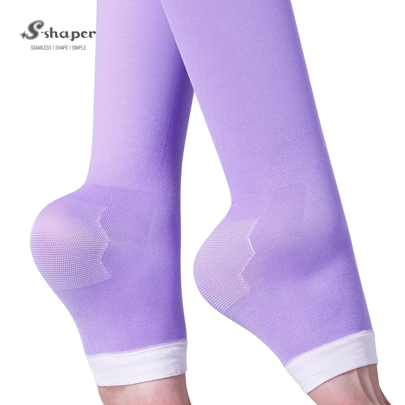 Support Open Toe Knee High Stockings Factory