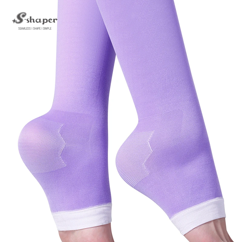 Support Open Toe Knee High Stockings On Sales