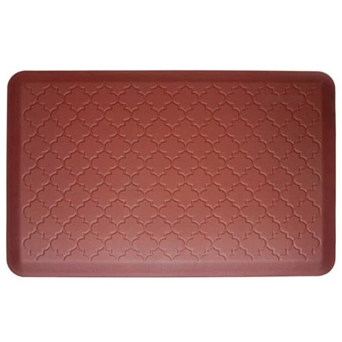 2015 Non toxic and superior elasticity red kitchen mat, standing floor mats, comfort chef kitchen mat, Polyurethane foam Manufacturers