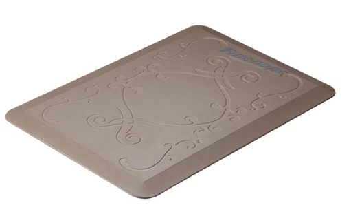 Beautiful customer design anti fatigue comfortable mat, pu memory foam massage mat, commercial anti fatigue mats