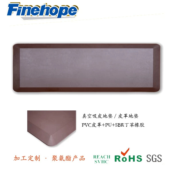 China Polyurethane products Suppliers, vacuum suction mats, pu bag leather mats, anti-fatigue pads, PVC leather Pads